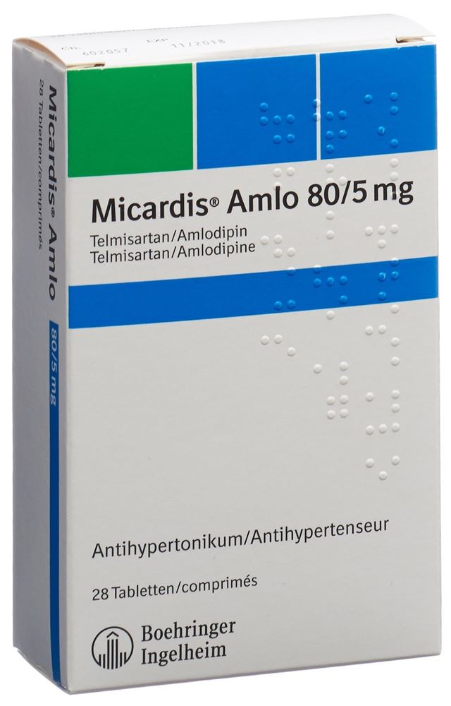 Micardis Amlo 80/5 mg, Tabletten