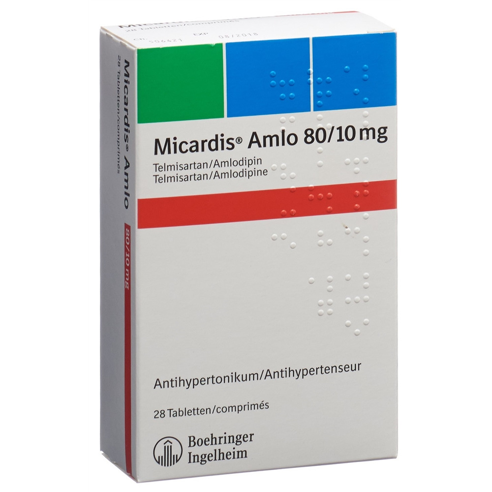 Micardis Amlo 80/10 mg, Tabletten