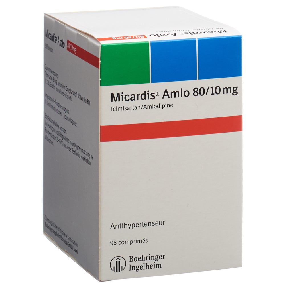 MICARDIS Amlo cpr 80/10 mg 98 pce