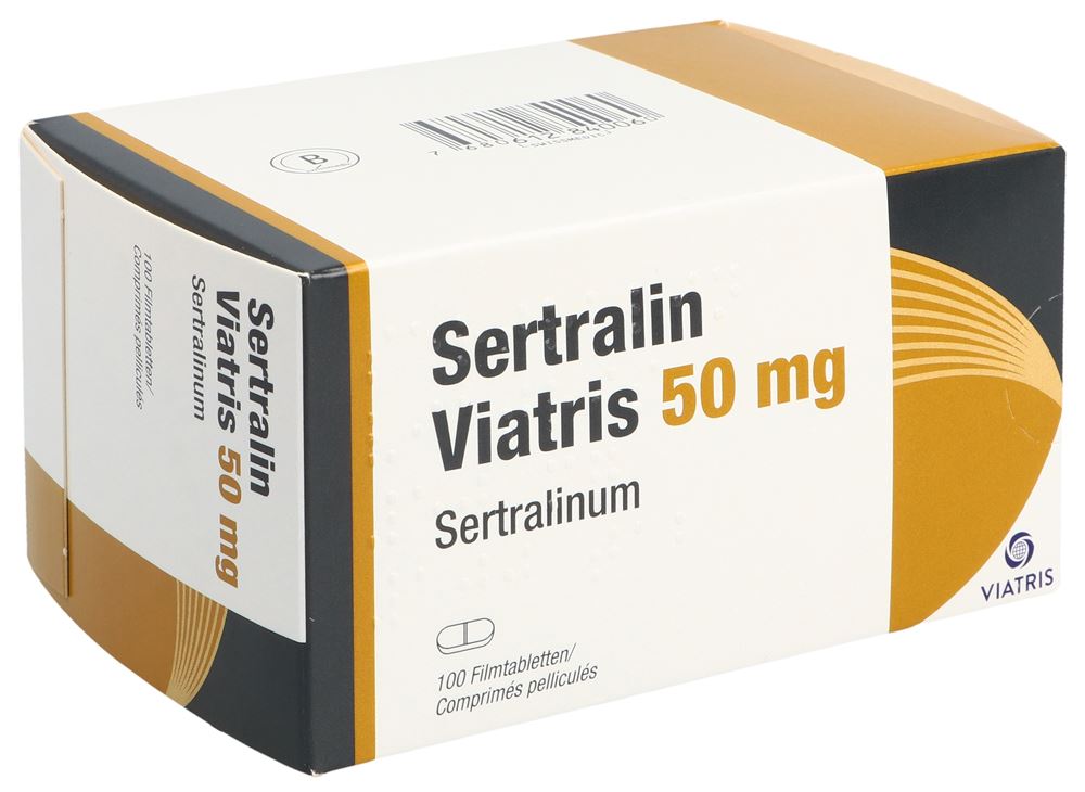 SERTRALIN Viatris cpr pell 50 mg 100 pce