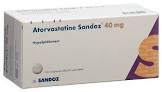 Atorvastatin Sandoz 40 mg, Filmtabletten