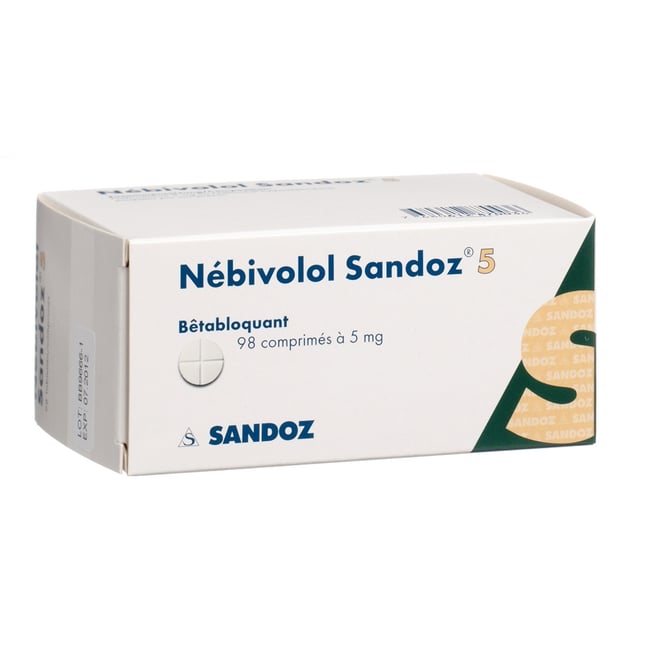 NEBIVOLOL Sandoz cpr 5 mg 98 pce