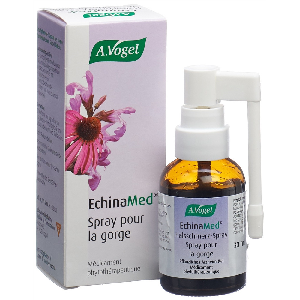 EchinaMed Spray pour la gorge, Solutio bucca 30 ml