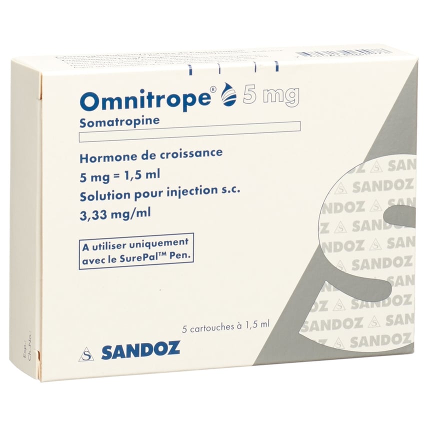 Omnitrope 5 mg, Injektionslösung