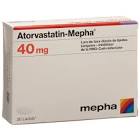 Atorvastatin-Mepha, lactabs 40 mg , 30 pce