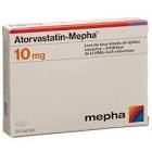 Atorvastatin-Mepha, lactabs 10 mg , 90 pce