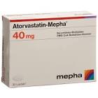 Atorvastatin-Mepha, lactabs 40 mg , 90 pce