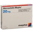 Atorvastatin-Teva 20 mg, Lactab