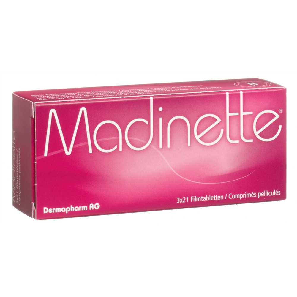 Madinette, Filmtabletten