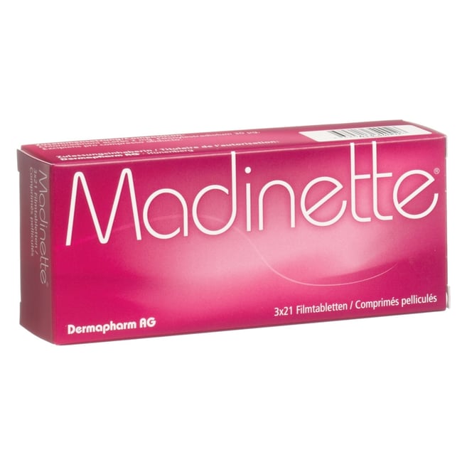 Madinette, Filmtabletten