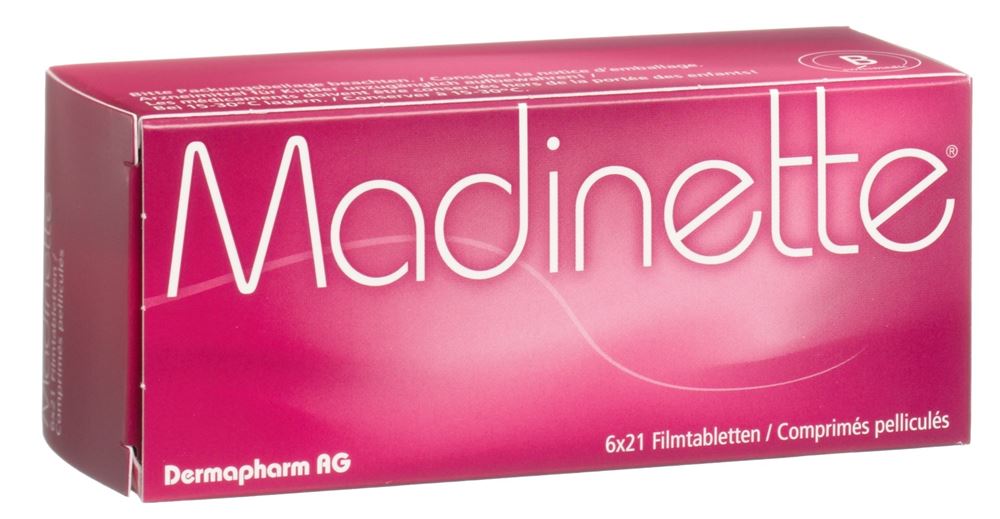 Madinette, Filmtabletten