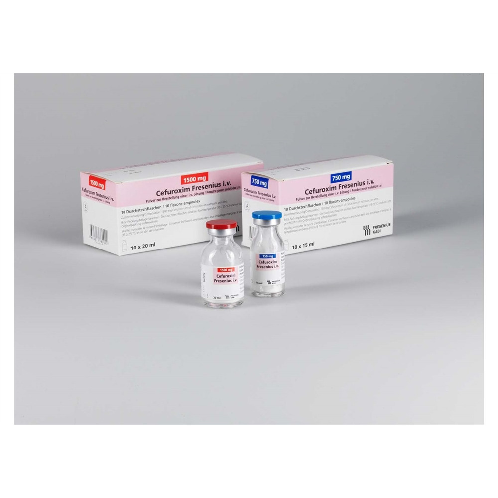CEFUROXIM Fresenius i.v. 750 mg Flacon 10 pce