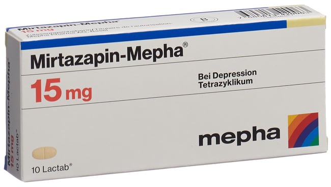 MIRTAZAPIN Mepha cpr pell 30 mg 30 pce