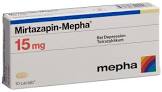 MIRTAZAPIN Mepha cpr pell 15 mg 30 pce