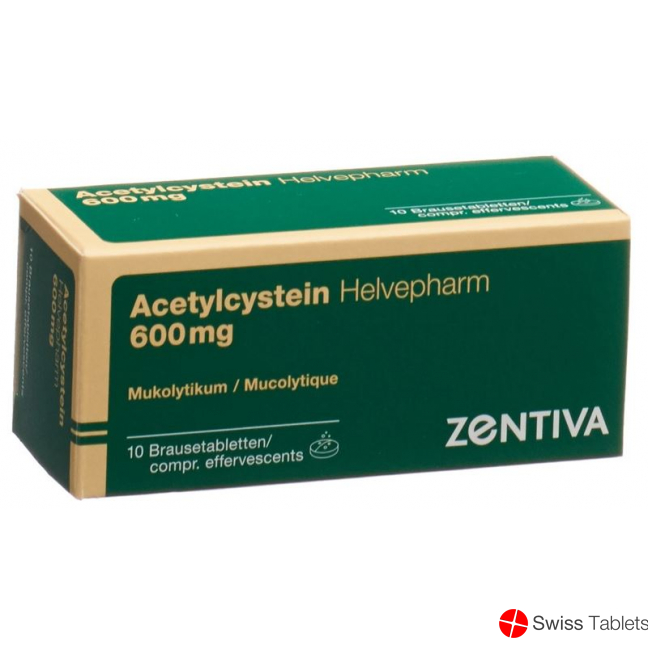 N-Acetylcysteine Alpex 600 mg, Brausetabletten