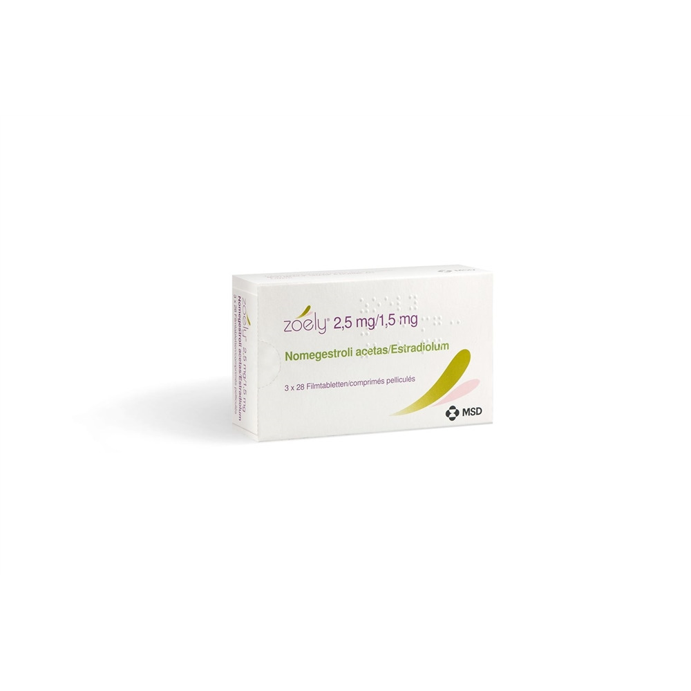 Zoely, comprimés pelliculés