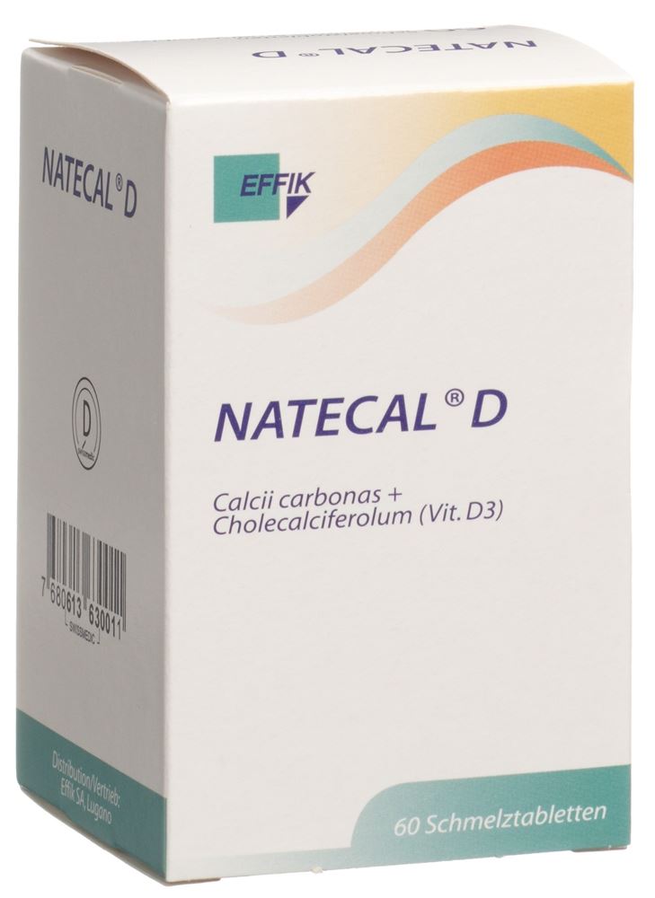 NATECAL D cpr orodisp bte 60 pce