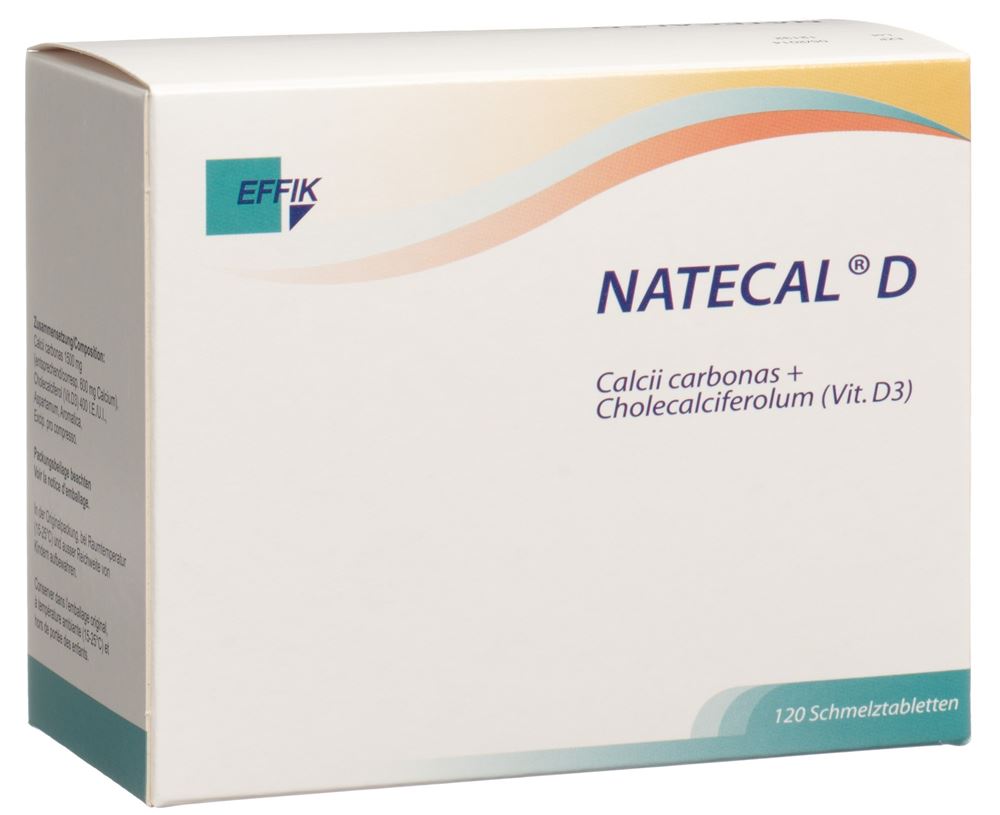 NATECAL D cpr orodisp bte 120 pce