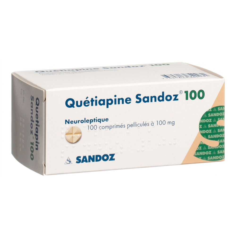 Quetiapin Sandoz 100 mg, Filmtabletten