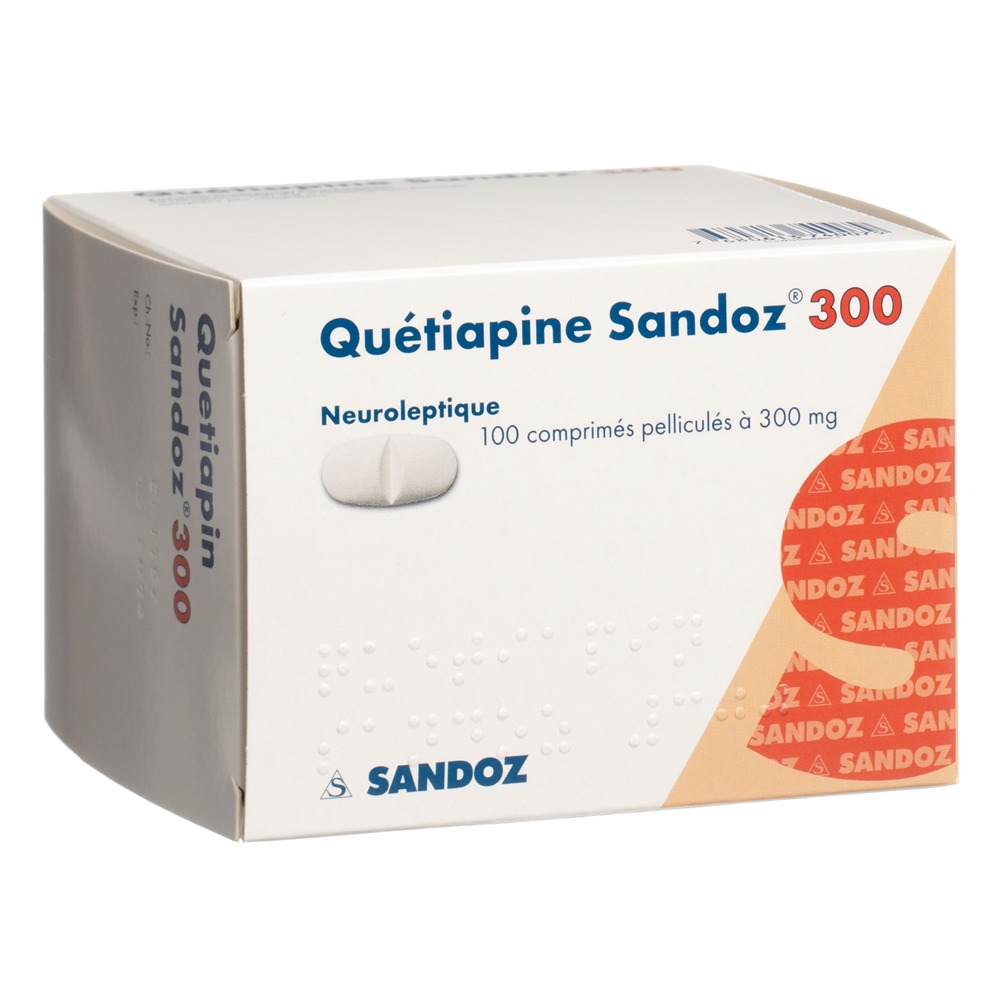 Quetiapin Sandoz 300 mg, Filmtabletten