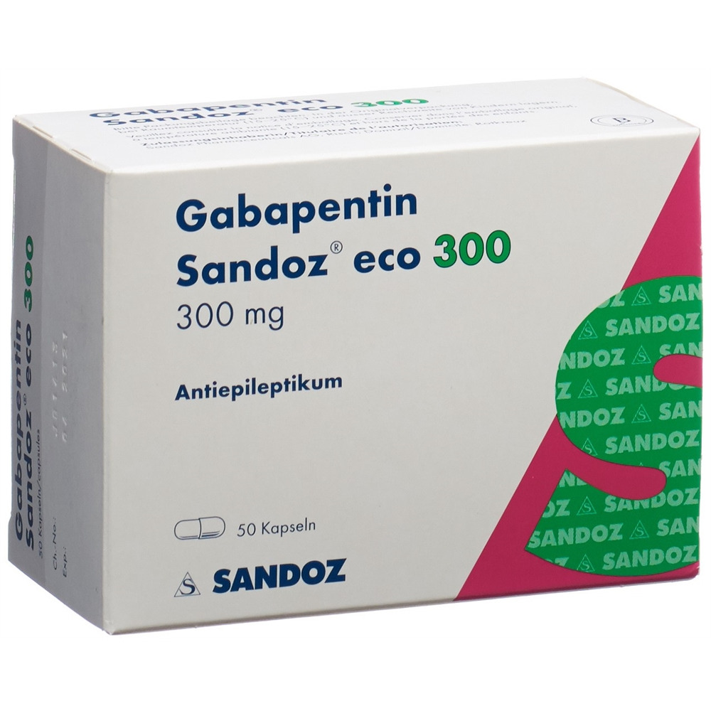 GABAPENTINE Sandoz eco caps 300 mg 50 pce