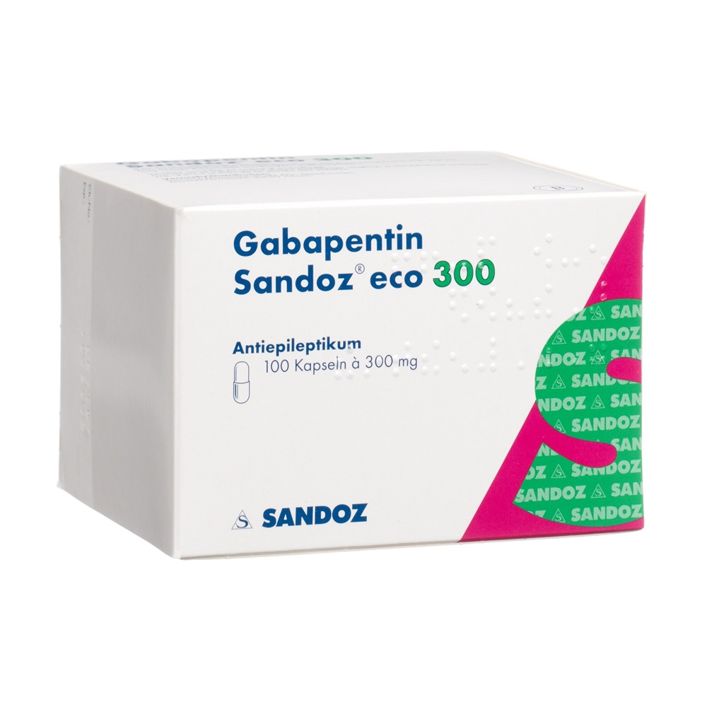 GABAPENTINE Sandoz eco caps 300 mg 100 pce
