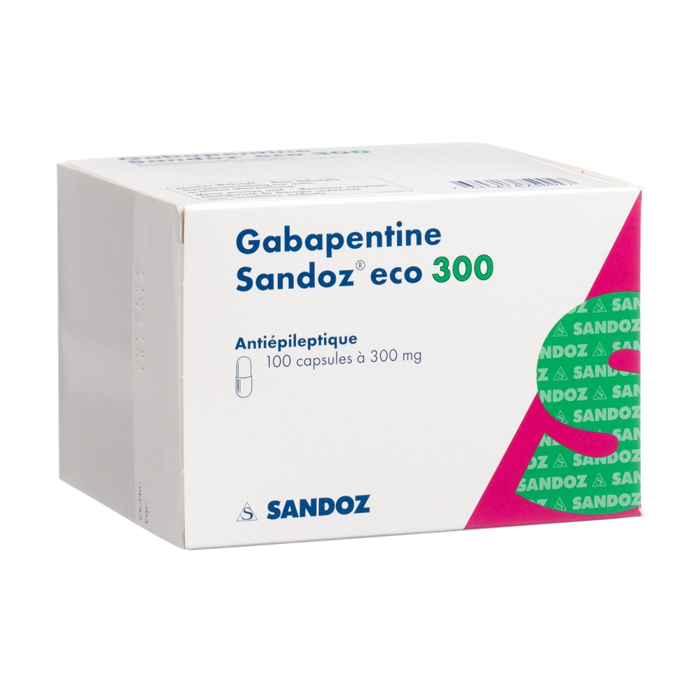 GABAPENTINE Sandoz eco caps 300 mg 100 pce