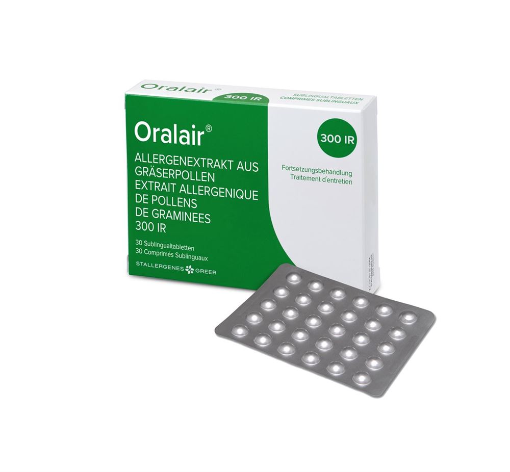 Oralair 300 IR, Sublingualtabletten