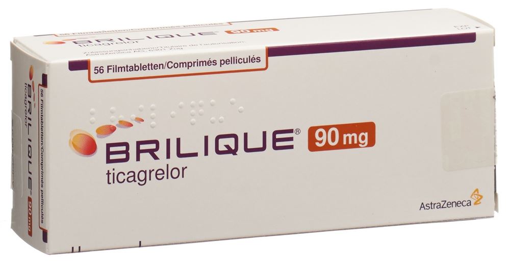 BRILIQUE cpr pell 90 mg 56 pce