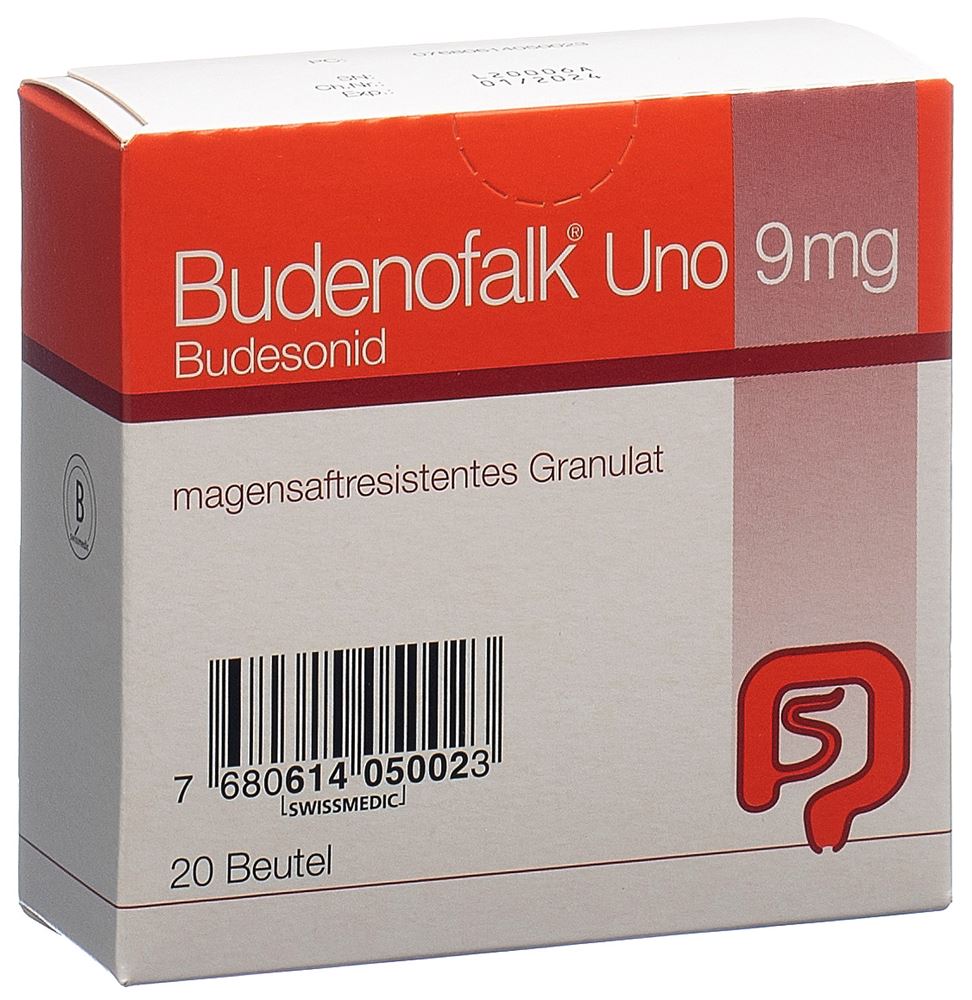 Budenofalk Uno 9 mg, magensaftresistentes Granulat
