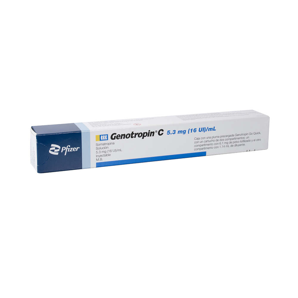 Genotropin 5 mg, Pulver und Lösungsmittel zur Herstellung einer Injektionslösung im Fertigpen GoQuick