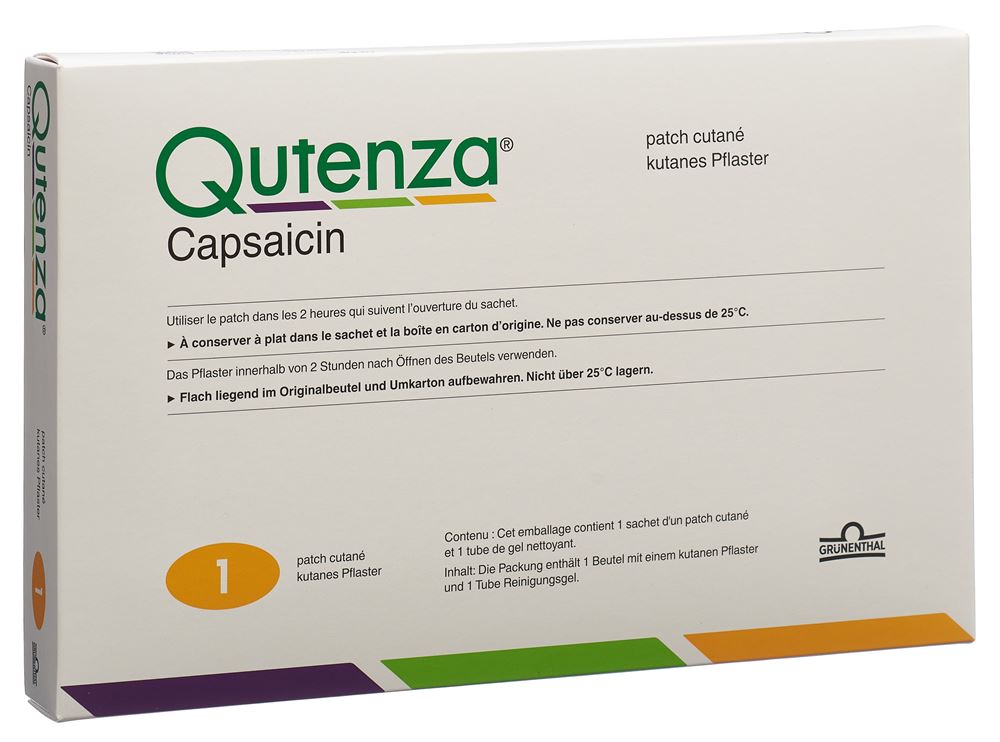 QUTENZA empl 8 % Capsaicine
