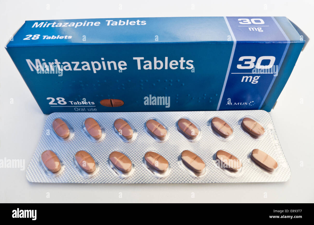 Mirtazapin Sandoz eco 15 mg, Schmelztabletten