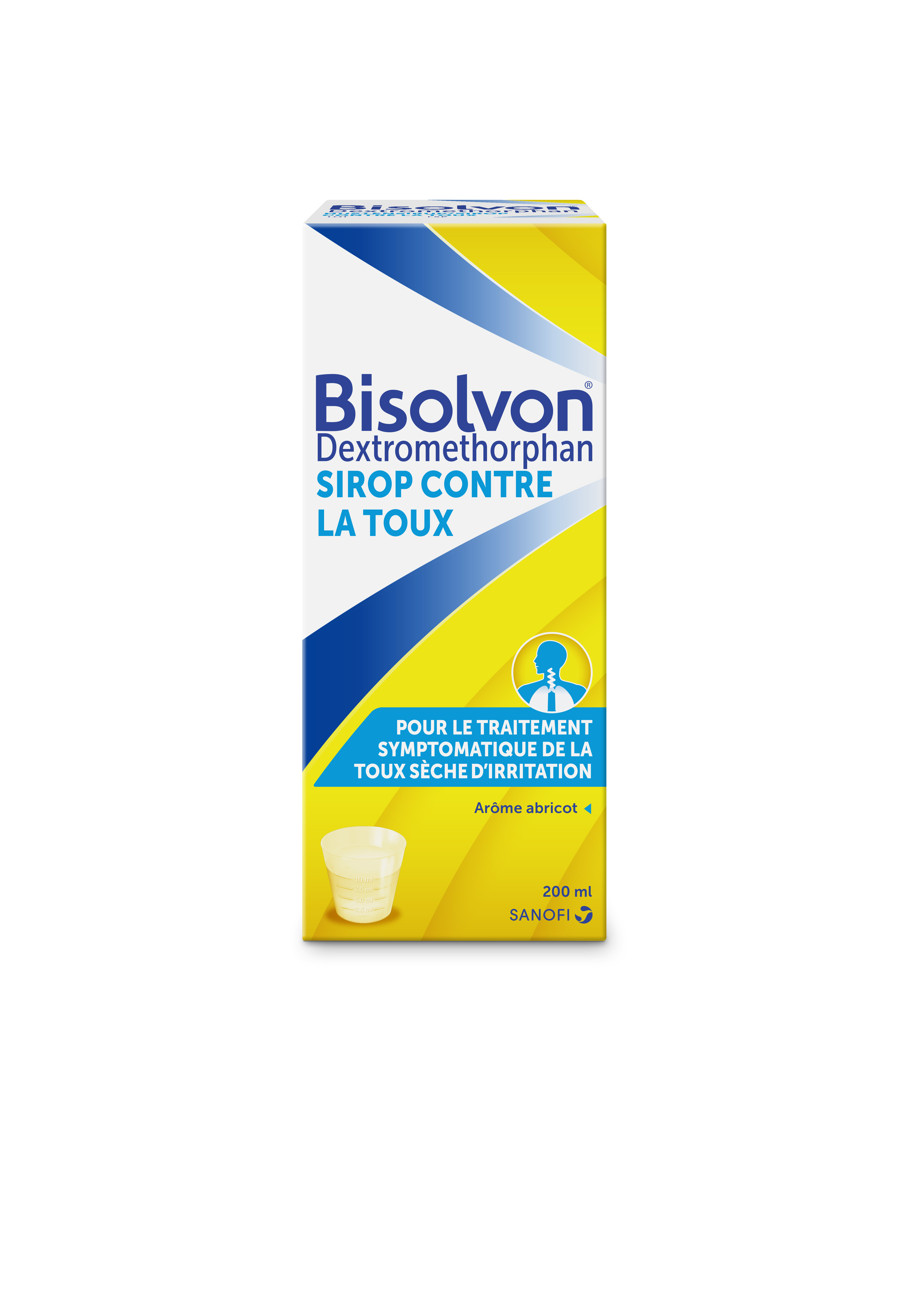 BISOLVON Dextromethorphan sirop 10 mg/5ml 200 ml