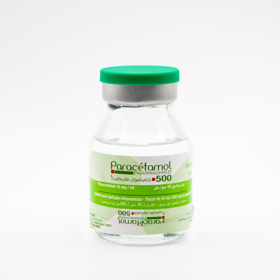 PARACETAMOL Fresenius 500 mg/50ml flacon 10 pce