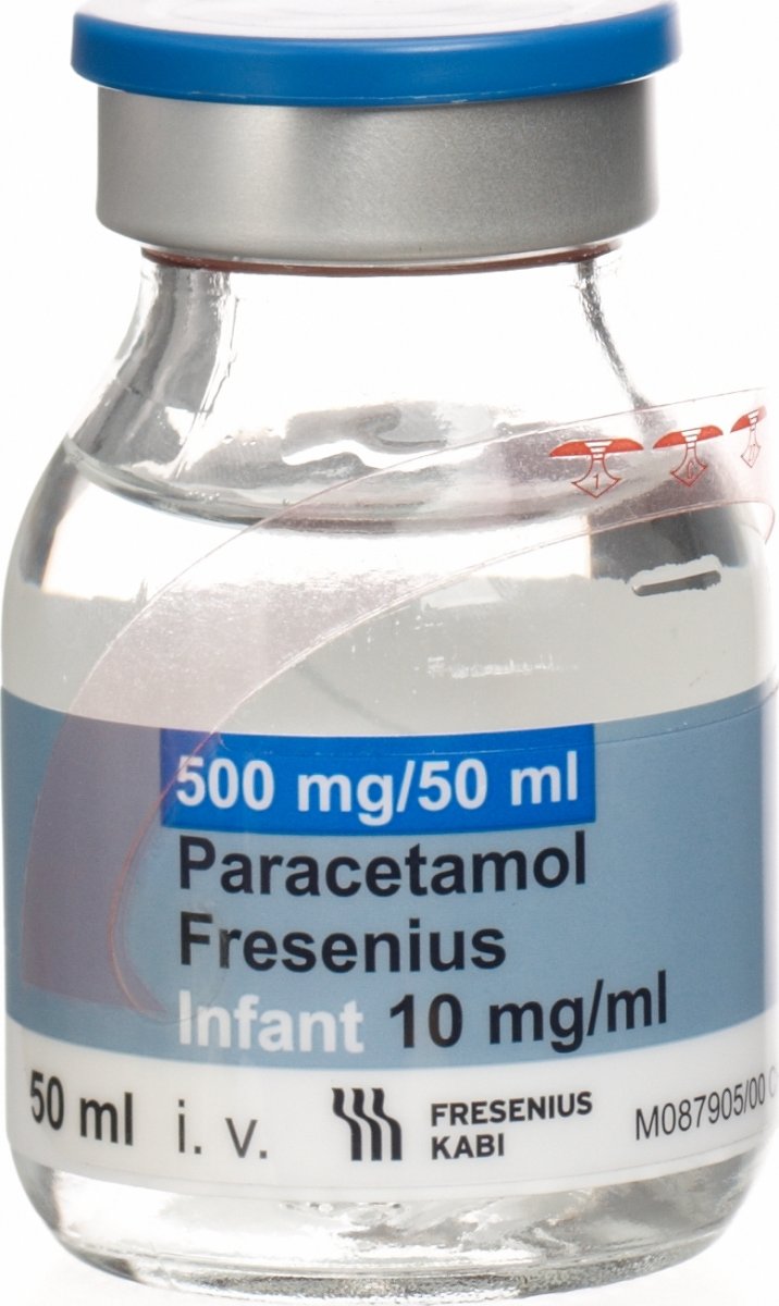 Paracetamol Fresenius 500 mg, Infusionslösung