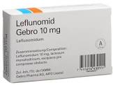Leflunomid Gebro 10 mg, Filmtabletten
