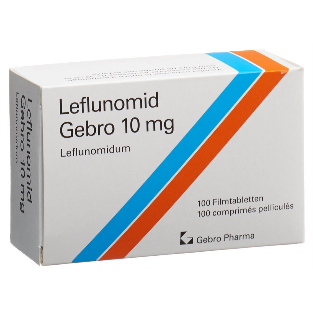 Leflunomid Gebro 10 mg, Filmtabletten