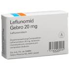 Leflunomid Gebro 20 mg, Filmtabletten