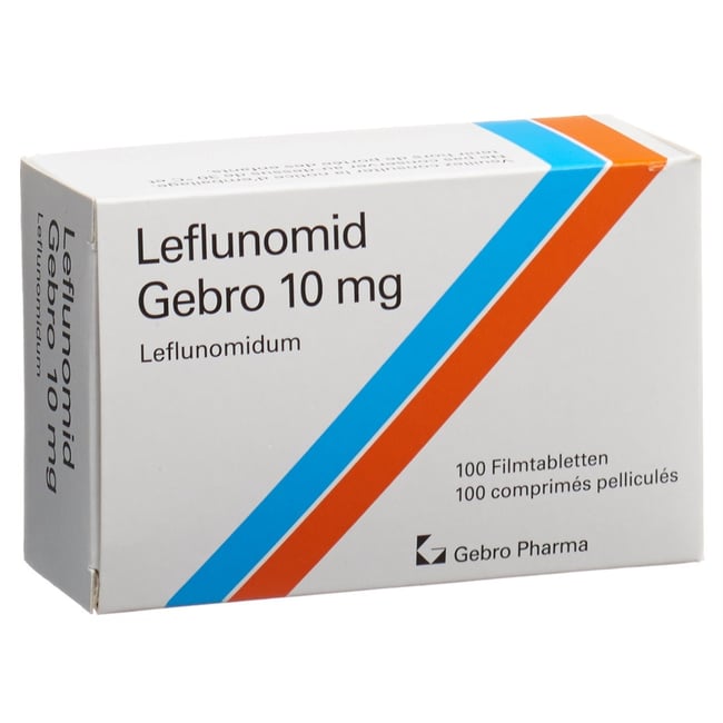 Leflunomid Gebro 100 mg, Filmtabletten