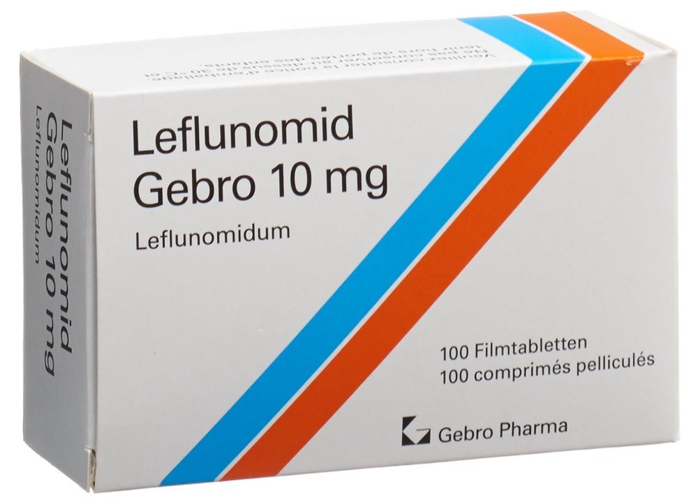 LEFLUNOMID Gebro cpr pell 10 mg 100 pce