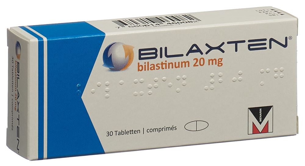 Bilaxten 20 mg, Tabletten