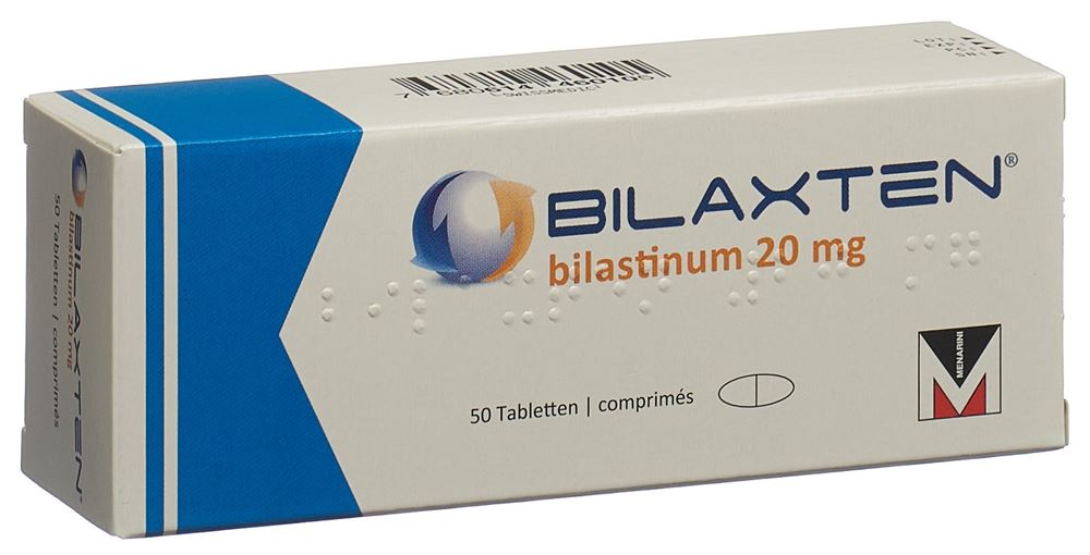 Bilaxten 20 mg, Tabletten