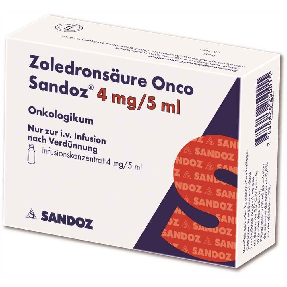 GEMCITABINE Sandoz conc perf 1000 mg/25ml flac