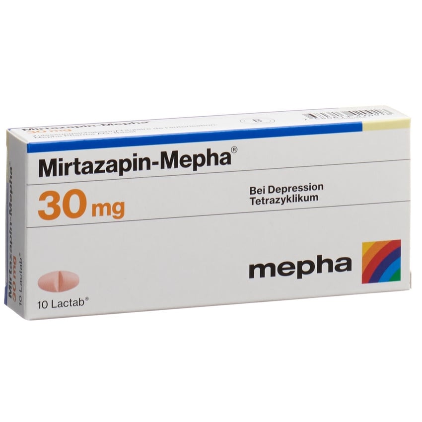 Mirtazapin-Mepha Teva 30 mg, Filmtabletten