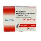 Valsartan HCT Zentiva 160/25 mg, Filmtabletten
