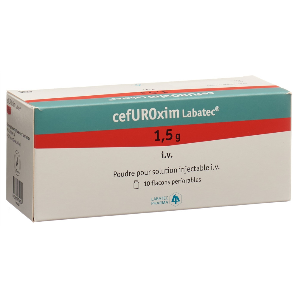 Cefuroxim Labatec i.v. 1,5 g, poudre pour solution injectable/pour perfusion