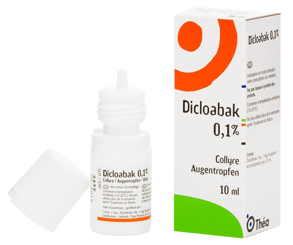 Dicloabak 0,1% collyre