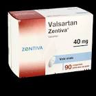Valsartan Zentiva 40 mg, Filmtabletten