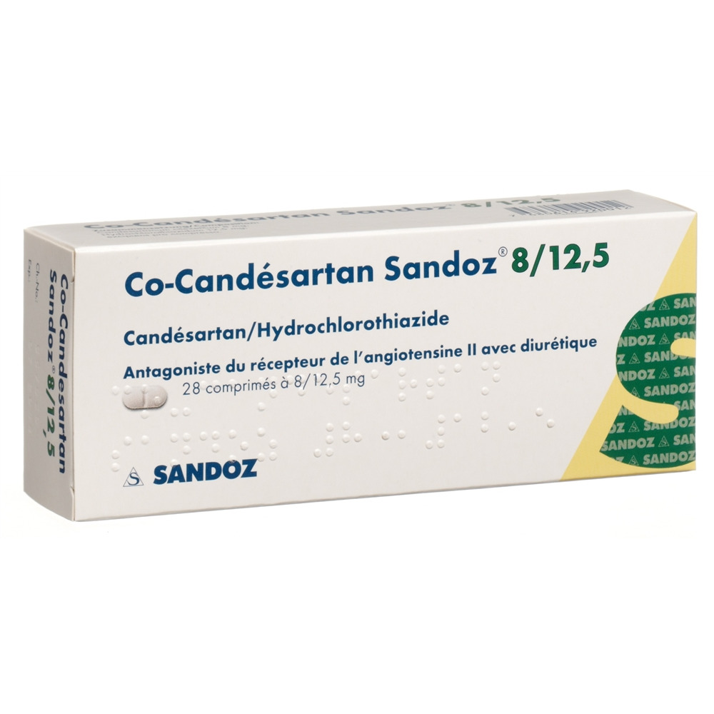 CO-CANDESARTAN Sandoz cpr 8/12.5 mg 28 pce